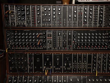 A Moog 3C from 1968 and a few current Moog-format modules