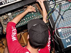 In pictures: Boys Noize and his hardware packed studio