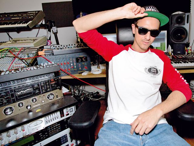 Boys Noize and his hardware packed studio