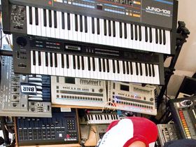 In pictures: Boys Noize and his hardware packed studio
