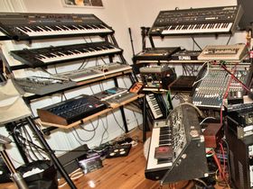 In pictures: Boys Noize and his hardware packed studio