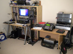 Me in my studio: Carl Taylor
