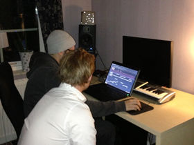 Me in my studio: Cazzette