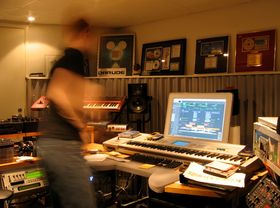 Me in my studio: Darude
