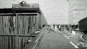 Me in my studio: Don Rimini's Paris studio