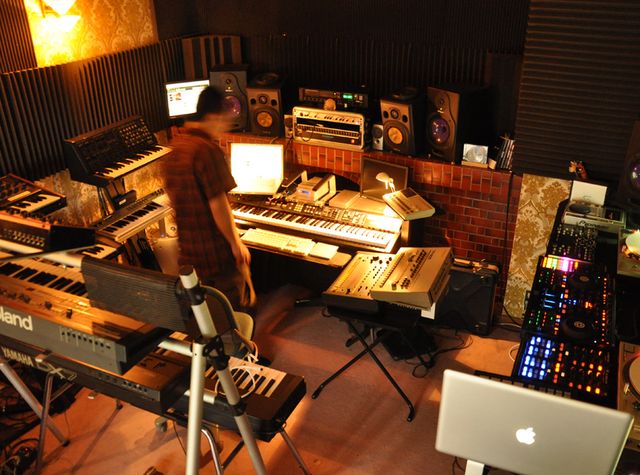 The studio