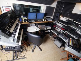 In pictures: Luke Solomon's studio