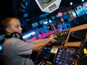 VIDEO: Mat Playford's custom Moog and iPad rig at Space, Ibiza