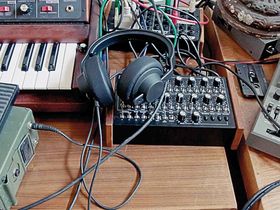In pictures: Matthew Dear and his New York studio