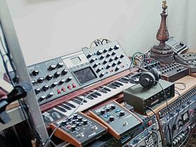 In pictures: Matthew Dear and his New York studio