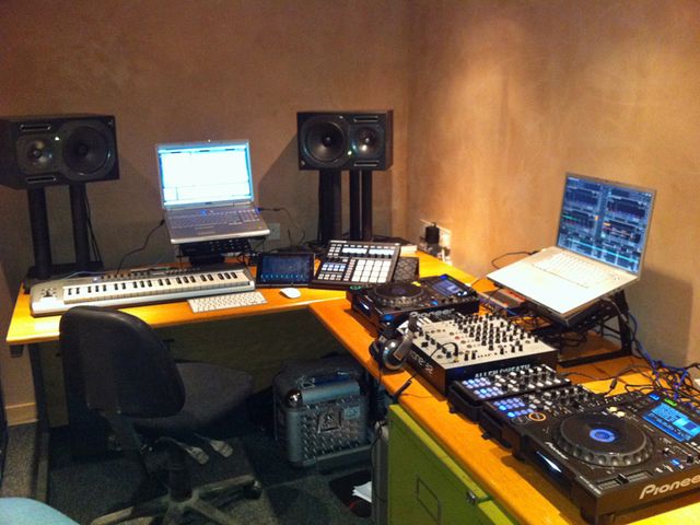 Barry Holland's studio