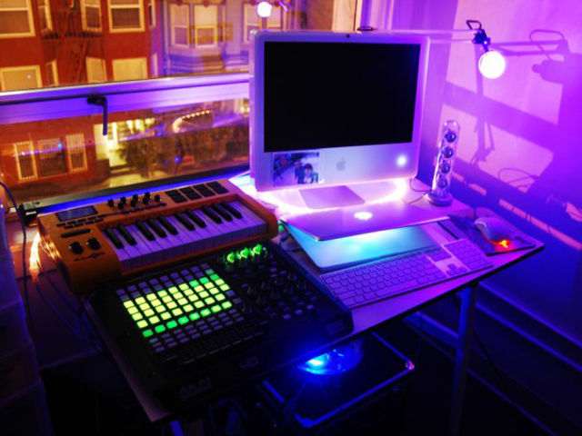 Christian Williams' studio