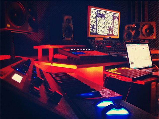 Concur Music's studio