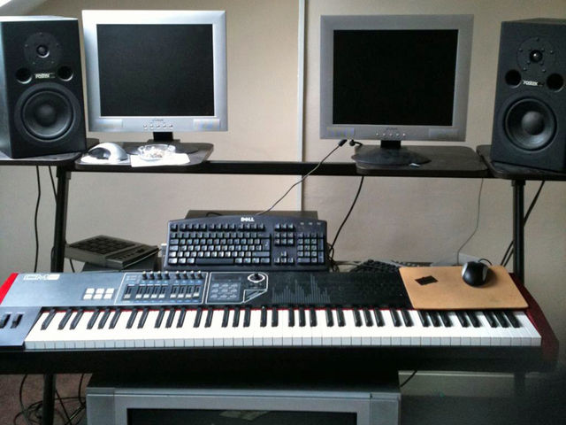 DJ Ant Bowman's studio