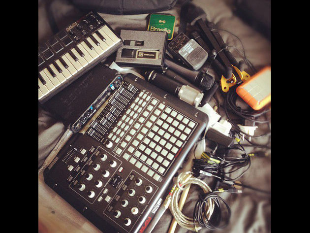 Dark On Tuesday's studio