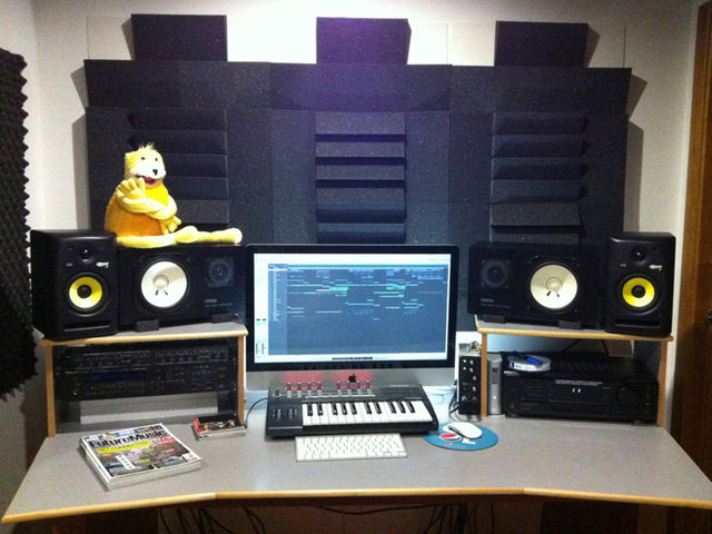 Deejay Pedro G's studio