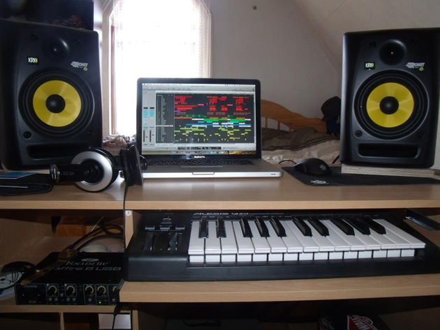Edgar Orn's studio