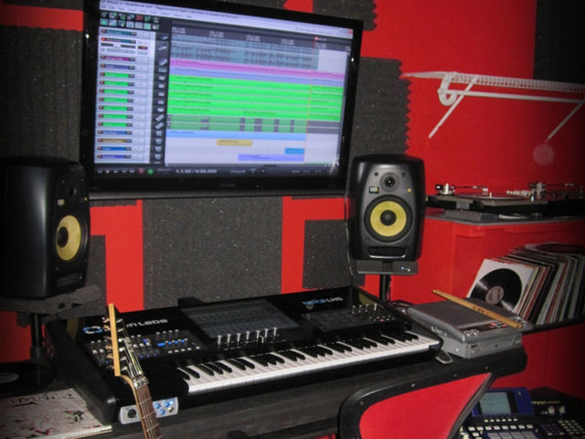 Kreep Jamez's studio