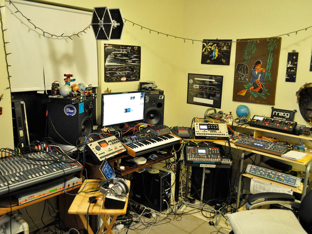 Larry Sherwood's studio