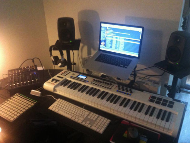 Luc Lagasquie's studio