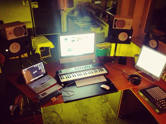 Matthias Fuch's studio