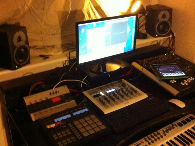 Morten Lindgren's studio