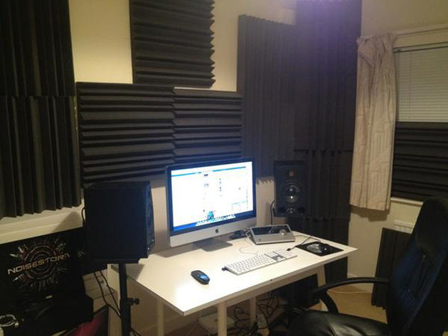 Noisestorm's studio