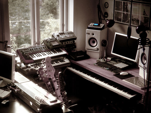 Rasmus Nyåker's studio