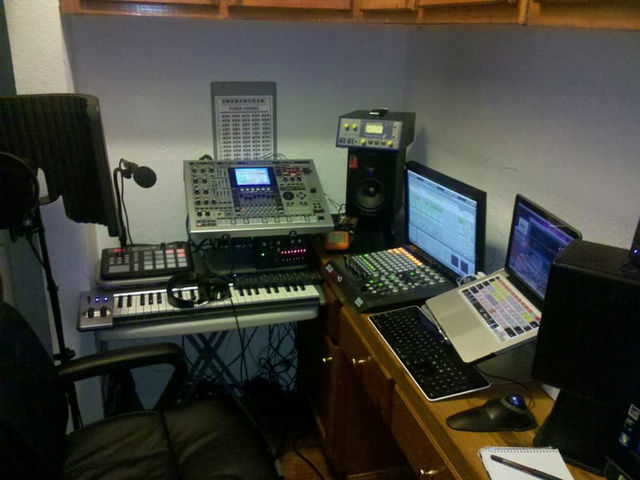 Tony Franco's studio
