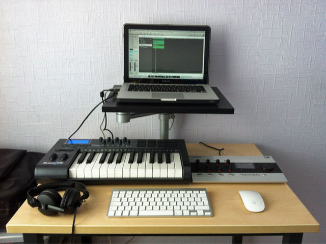 DJ Flex's studio