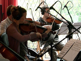 Me in my studio: Submotion Orchestra