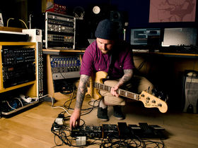 Me in my studio: Submotion Orchestra