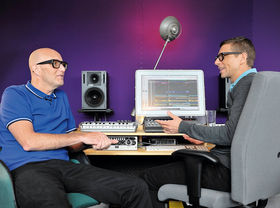 Buss mixing with Chocolate Puma