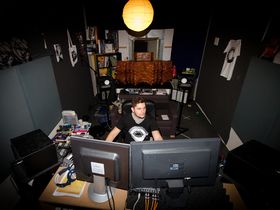 In pictures: Florian Meindl's studio