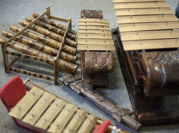 Gamelan instruments