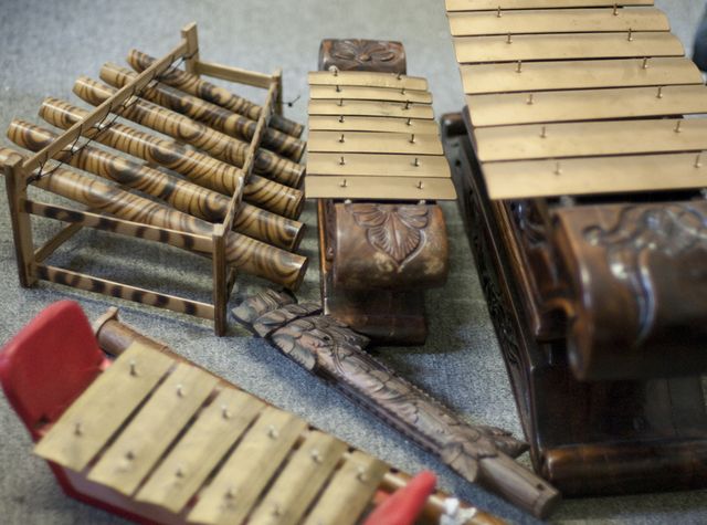 Gamelan instruments