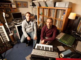 In pictures: Plaids's studio in a shed