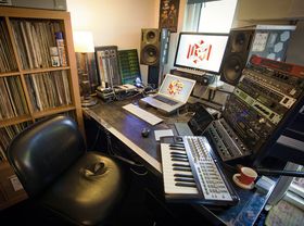 In pictures: Plaids's studio in a shed
