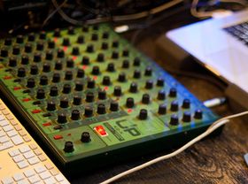 In pictures: Plaids's studio in a shed