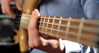 Bass guitar root notes
