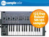 123 free Roland SH-101 samples