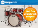 SampleRadar: 200 free drum break samples