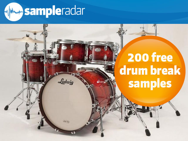 200 free drum break samples