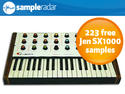 SampleRadar: 223 free Jen SX1000 samples