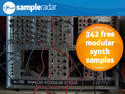 SampleRadar: 250 free modular synth samples