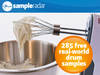 285 free real-world drum samples ((Tetra Images/Corbis))