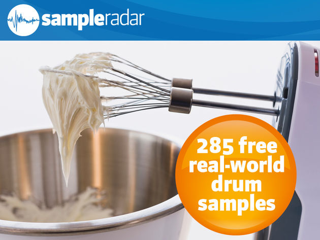 285 free real-world drum samples
