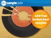 400 free broken beat samples ((Ocean/Corbis))