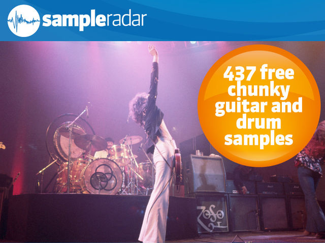Led Zeppelin's Jimmy Page and John Bonham making some noise in the mid-'70s.