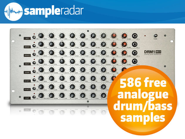 586 free analogue drum and bass samples